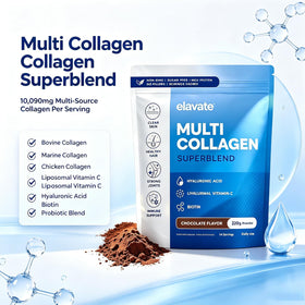 Renovia Oil Multi Collagen Superblend 10 090mg side view
