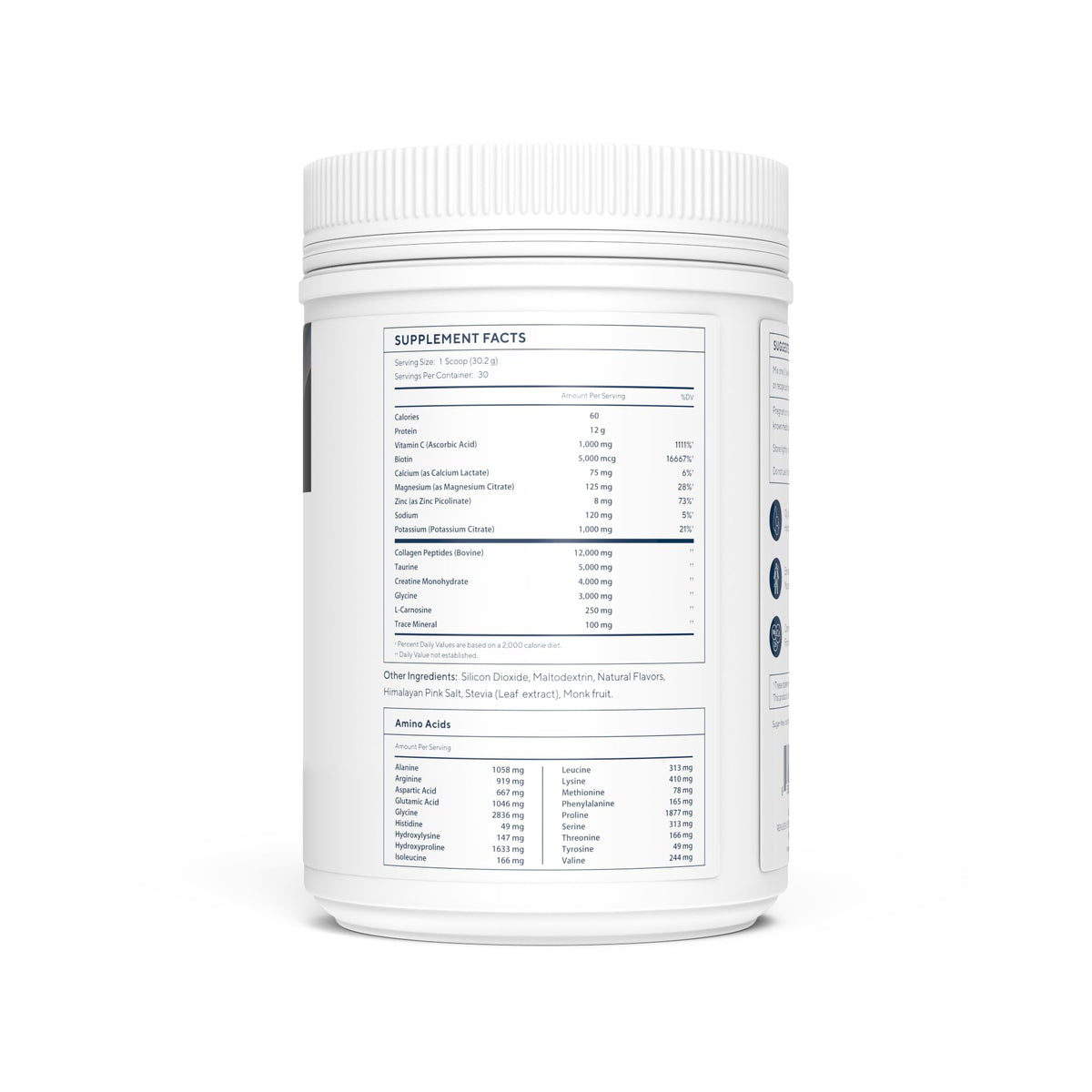 Renue By Science Collagène Peptides Poudre Chocolat en préparation dans un smoothie