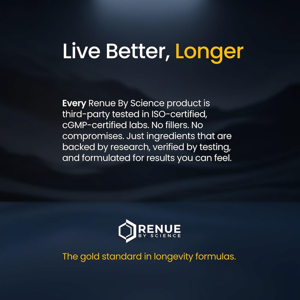 Renue By Science LIPO NAD⁺ Complete capsule on a table
