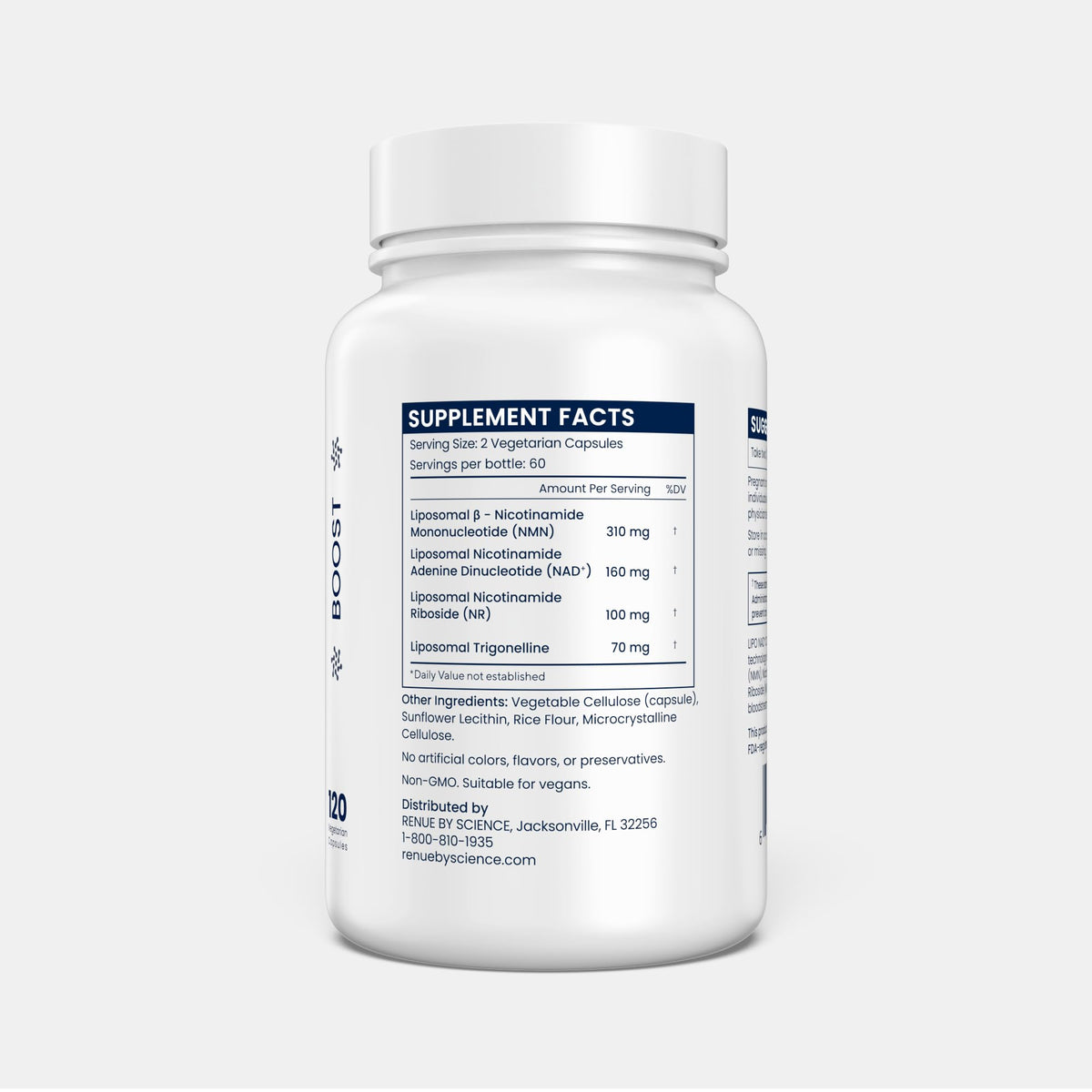 Renue By Science LIPO NAD⁺ Complete capsules close-up