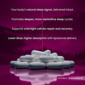 Renue By Science Mélatonine Liposomale 90 Capsules avec étiquette