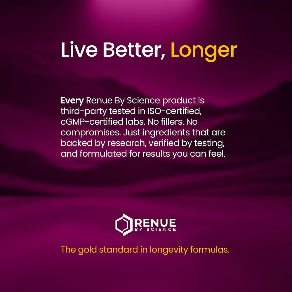 Renue By Science Mélatonine Liposomale 90 Capsules avec verre d'eau