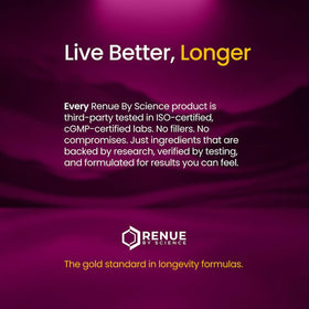 Renue By Science Mélatonine Liposomale 90 Capsules avec verre d'eau