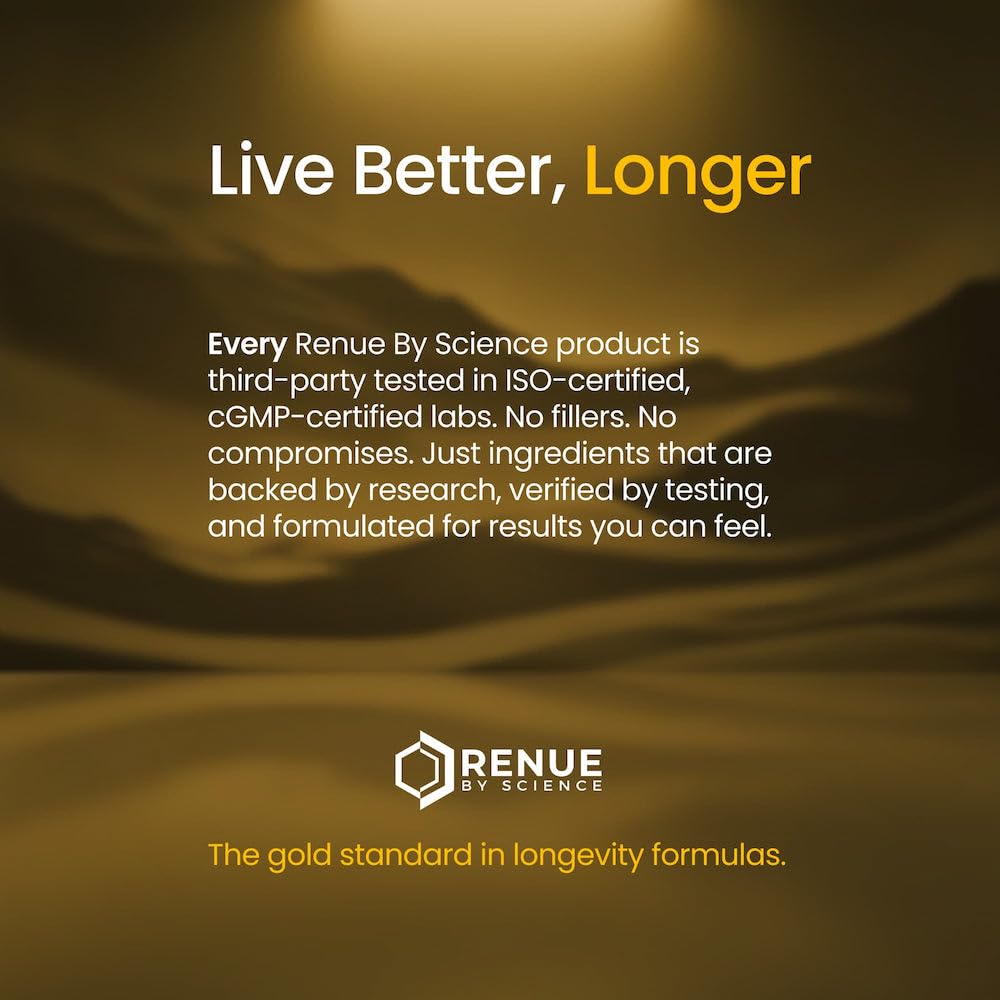Renue By Science Poudre de Resvératrol Pur 100g dans un bol