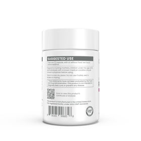 Renue By Science Restore PM capsules montrant le contenu dans une cuillère