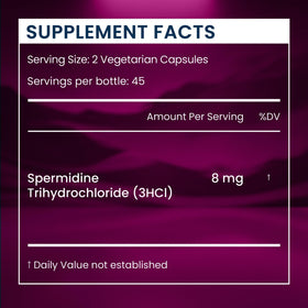 Renue By Science Spermidine capsules avec bouteille
