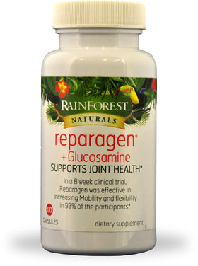 Reparagen Plus Glucosamine 60 capsules vue de face avec emballage