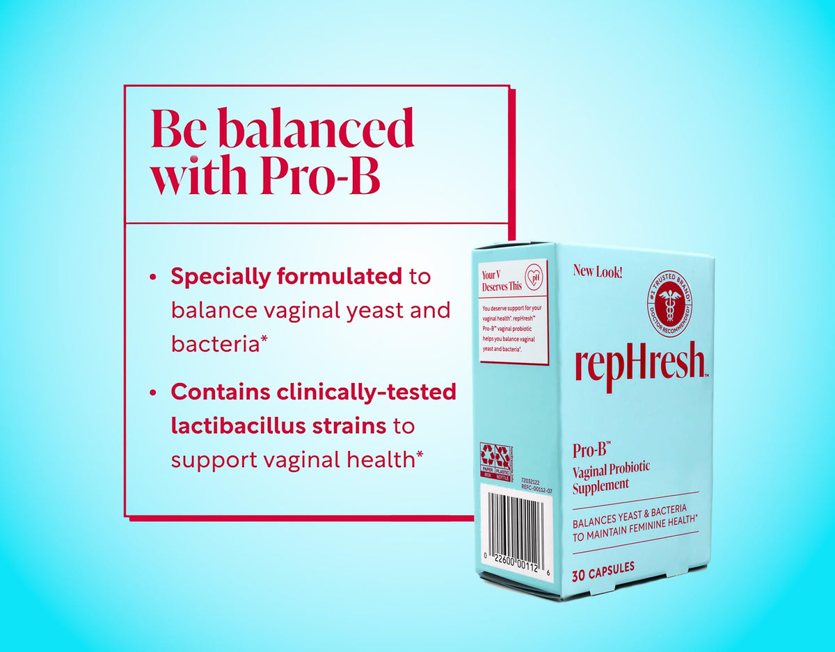 Rephresh Pro-B capsules en main