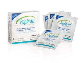 Replesta 50 000 UI Vitamine D3 comprimés mâchables orange