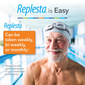 Replesta Vitamine D3 sur fond neutre