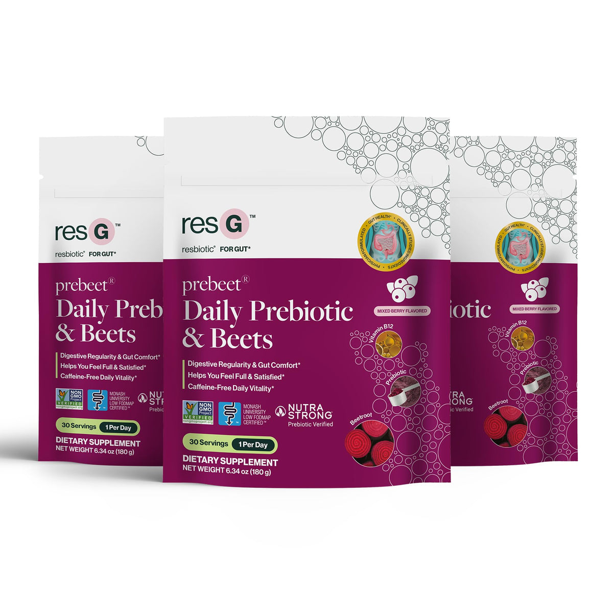 ResBiotic resG Prebeet Boisson Prébiotique 560g vue de face