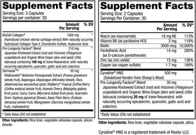 Reserveage Nutrition Complément de Kératine 60 Capsules