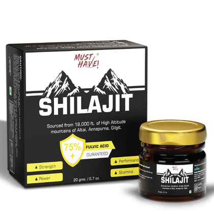 ! Résine de Shilajit 20g, vue de face