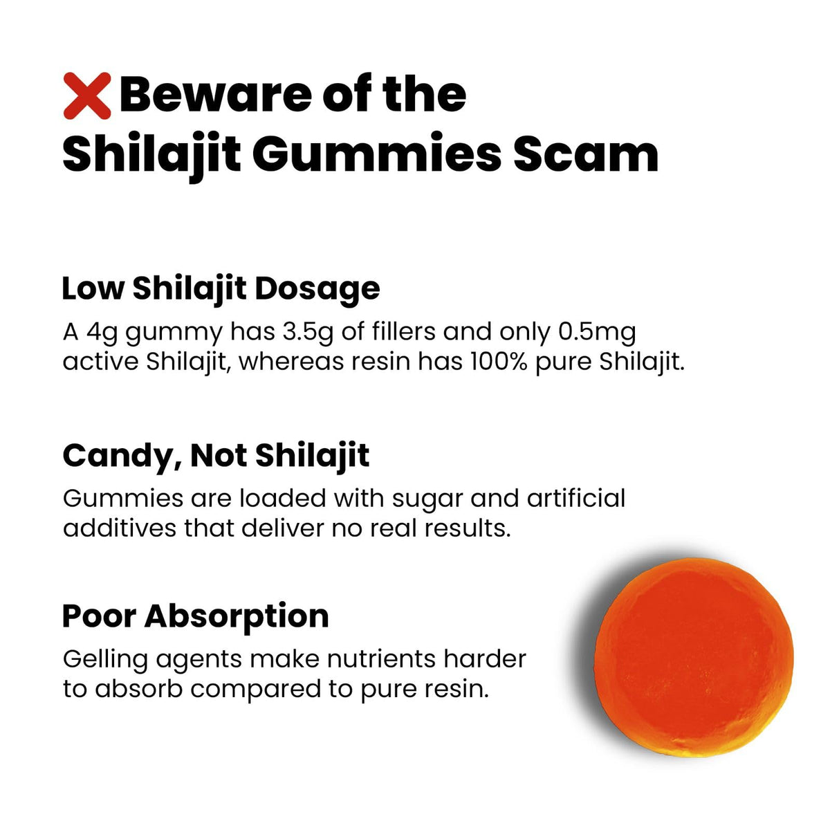 Résine de shilajit dans un verre d'eau