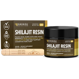 Résine de Shilajit HAVASU NUTRITION 168g vue de face