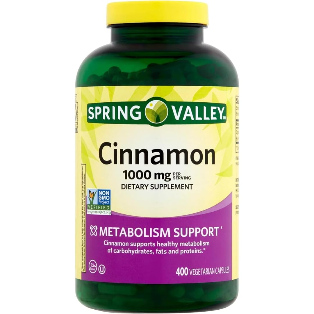 ResMask Complément Alimentaire Cannelle 1000 mg 400 Capsules Végétariennes vue de face
