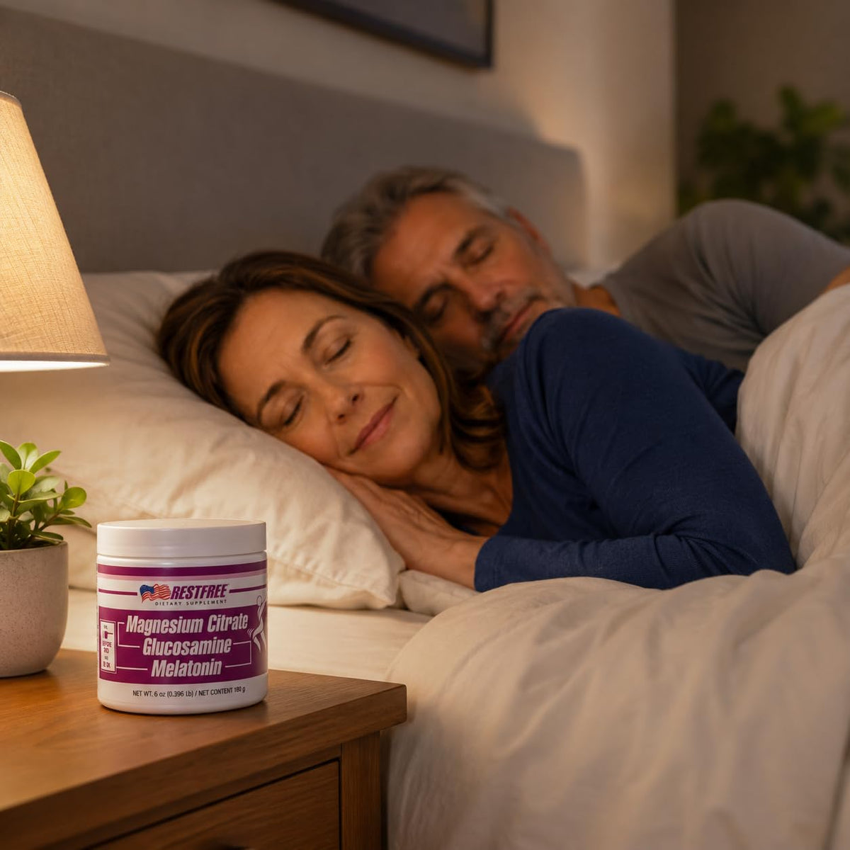 RESTFREE Poudre Nuit 170g vue latérale