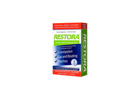 Restora Complément Alimentaire Probiotique 30 capsules ouvertes