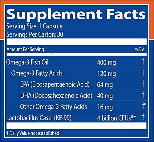 Restora Complément Alimentaire Probiotique capsules sur fond blanc