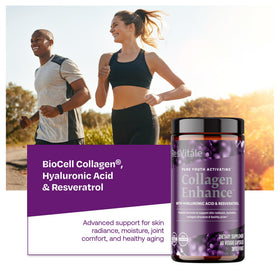 Résultat de l'hydratation de la peau avec ResVitale Collagène
