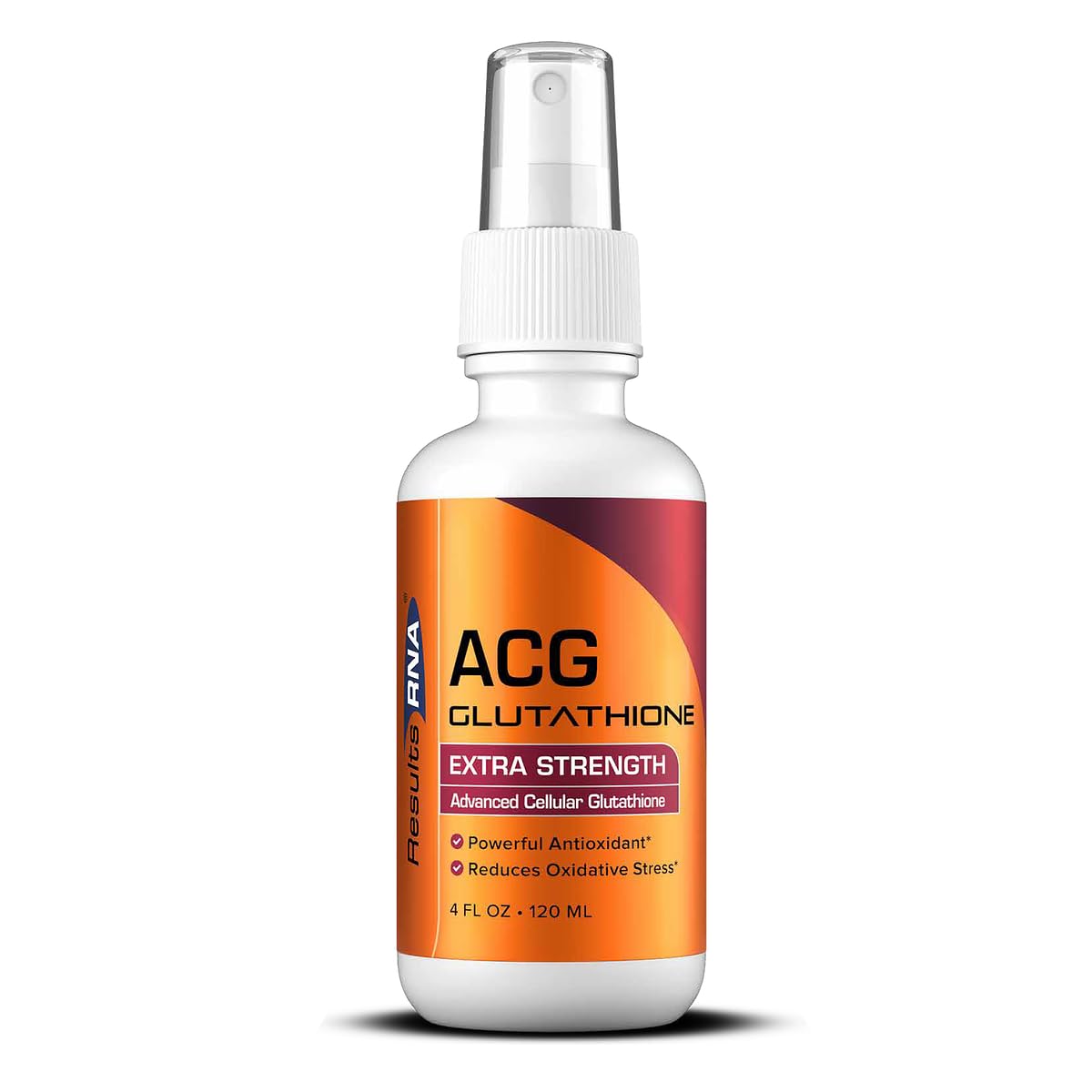 Résultats RNA ACG Glutathione Spray 4 oz vue avant
