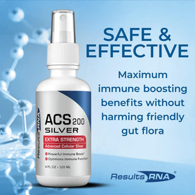 Results RNA ACS 200 Argent Colloïdal 60ml avec étiquette