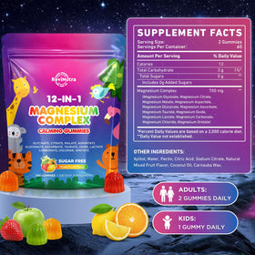 ReviNutra bonbons gélifiés de magnésium 700 mg emballage