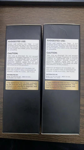 ReviNutra créatine HCL 1500mg gouttes liquides goût orange