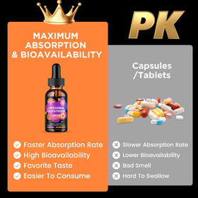 ReviNutra Glutathione Liposomal 2000mg ingrédients sur l'étiquette