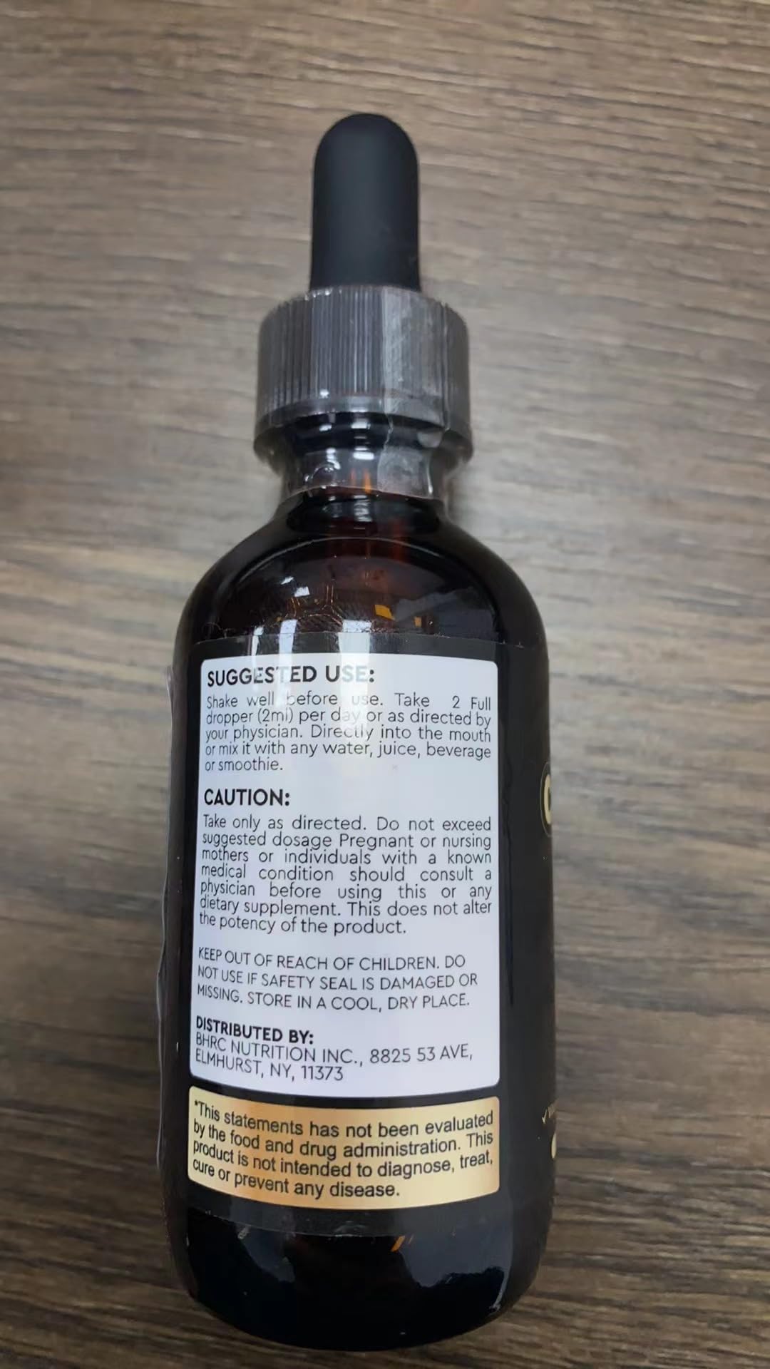 ReviNutra Gouttes Liquides de Créatine HCL 1500mg sur table