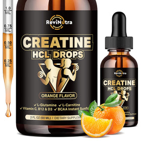 ReviNutra Gouttes Liquides de Créatine HCL 1500mg vue avant