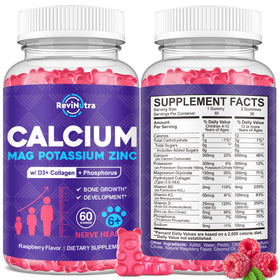 ReviNutra Gummies Calcium 600mg paquet avant