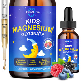 ReviNutra Magnesium Glycinate Liquide Enfants 150g vue de face
