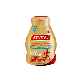 Revital 60 Capsules vue avant avec étiquette claire