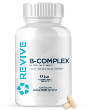 Revive B-Complex 60 capsules végétariennes vue de face