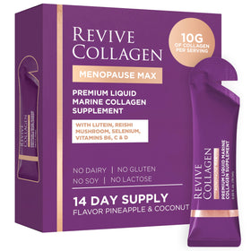 Revive Collagen Collagène Hydrolysé 10 000MG sachet avec saveur ananas et noix de coco