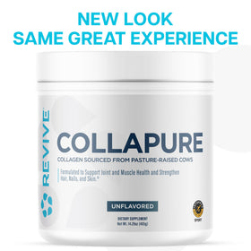 Revive CollaPURE poudre de collagène 499g étiquette arrière