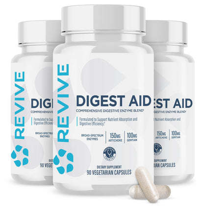 Revive Complément Alimentaire 270 Capsules Végétariennes vue de face
