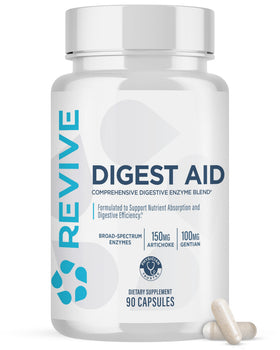 Revive Complément Alimentaire Multi-Enzymes 90 Capsules vue de face