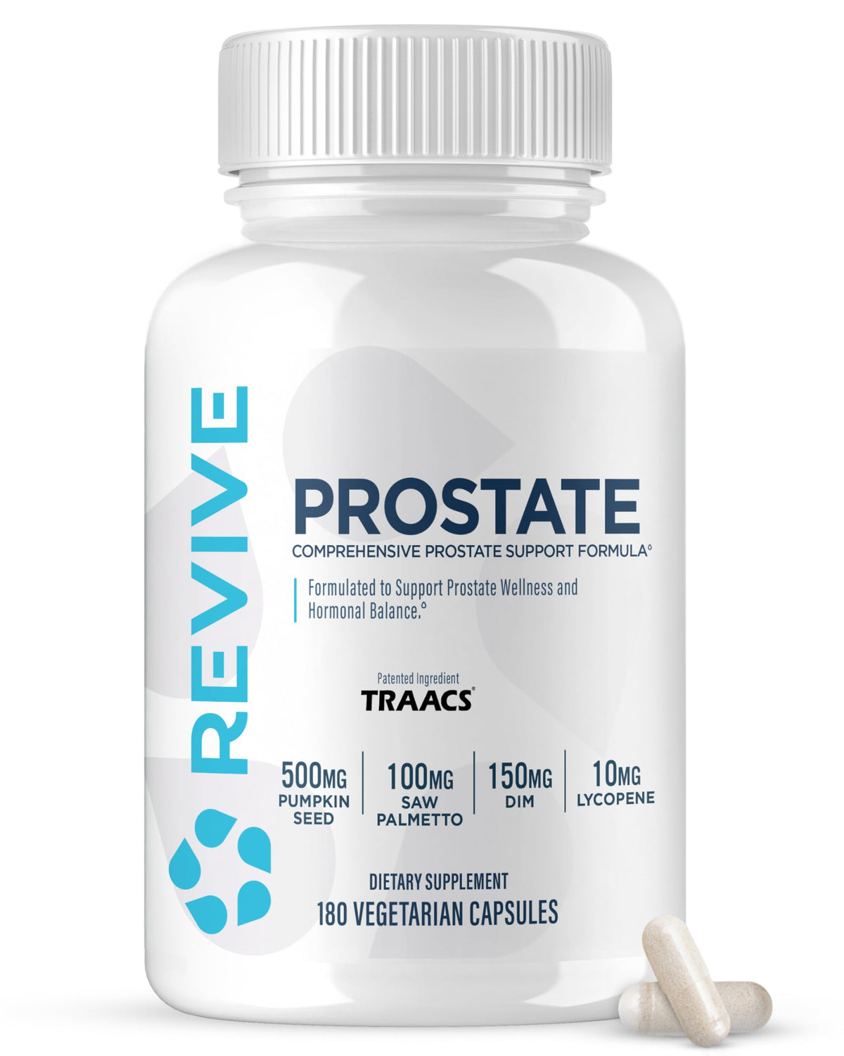 Revive Compléments Alimentaires Prostate 120 Capsules - vue avant