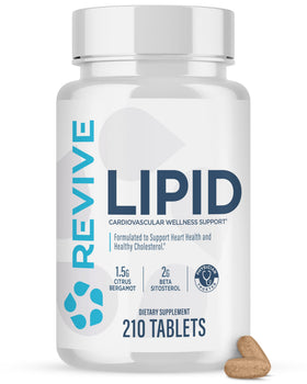 Revive Lipid Support Formule boîte vue avant avec 30 comprimés