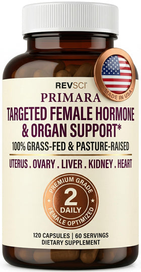 Revolution Science Complément Alimentaire Femmes Organes de Bœuf 120 Capsules vue de face