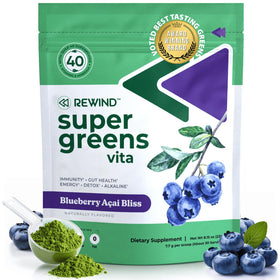 Rewind Poudre de Super Greens 240g emballage avant