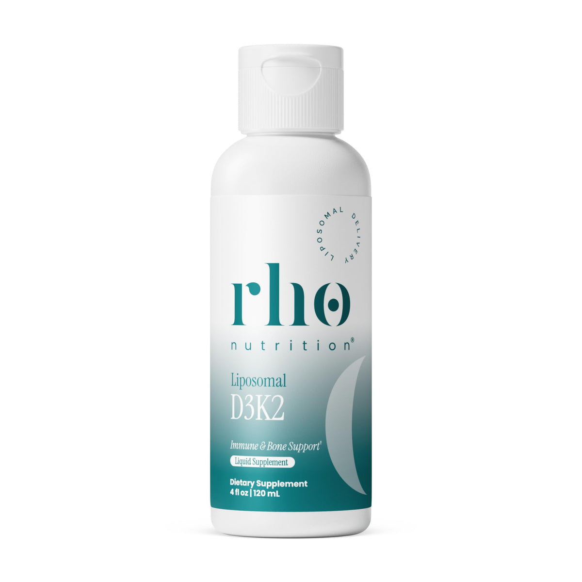 Rho Nutrition Liposomal D3K2 bouteille vue de face
