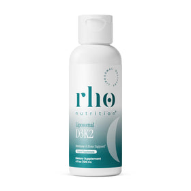Rho Nutrition Liposomal D3K2 bouteille vue de face