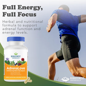 RidgeCrest Herbals AdrenaLove 60 Ct prise de comprimés