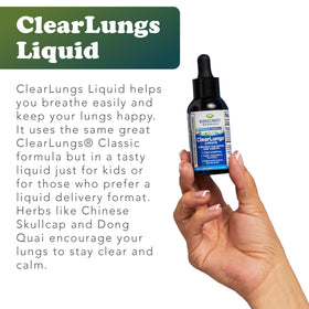 RidgeCrest Herbals ClearLungs Liquide 60 ml dans une cuisine