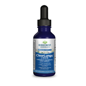 RidgeCrest Herbals ClearLungs Liquide 60 ml flacon vue avant