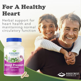 RidgeCrest Herbals Formule à Base de Plantes pour la Circulation - capsules en gros plan