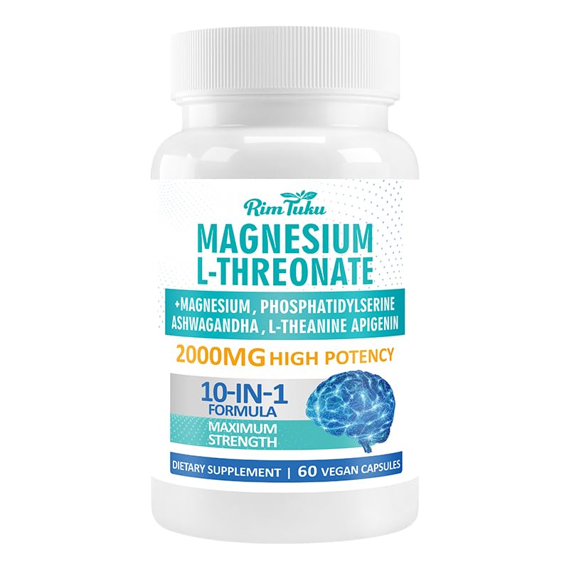 RimTuku Magnésium L-Thréonate 2000mg gélules vue avant